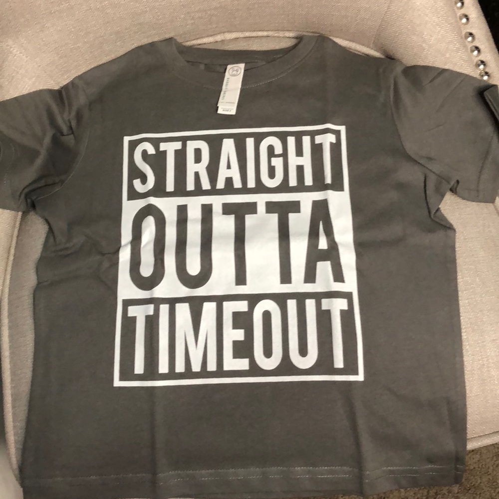 Kids Straight Out Of Time-out Shirt
